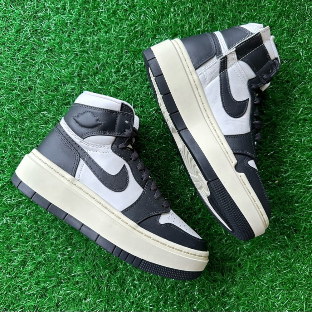 ✨New✨Nike Air Jordan 1 Elevate High Summit White / Dark Ash - Picture 2 of 8